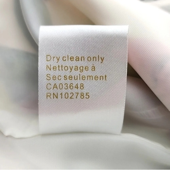 Sandra Angelozzi Women's Silk Cotton Blend Floral Print Mult Skirt Lined Size 36 - Picture 12 of 15